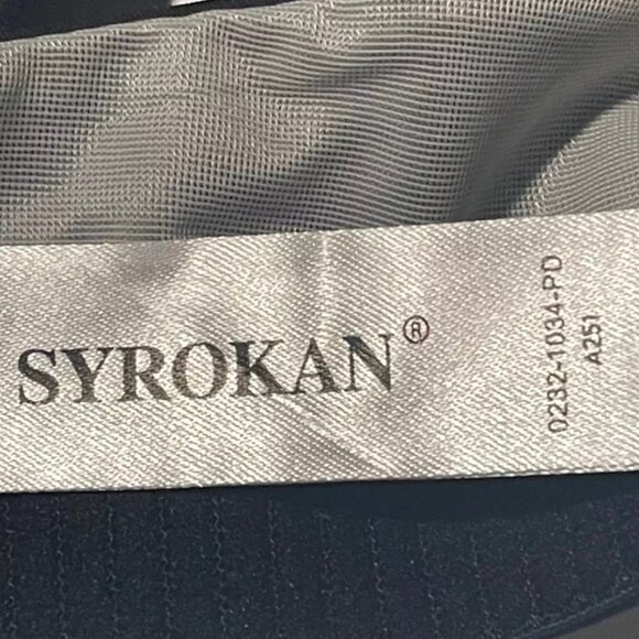 Syrokan Women 36DD Black Sports Bra High Impact Racerback Velcro Straps Support - Picture 11 of 12